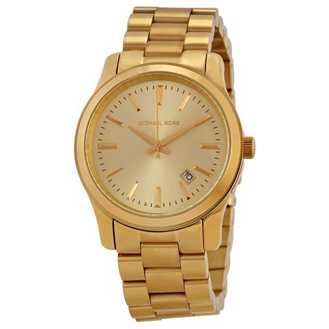 michael kors watch mk5160|Michael Kors Women's Jet Set Gold Tone Watch MK5160.